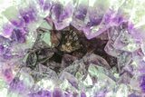 Sparkling Purple Amethyst Geode - Uruguay #58926-4